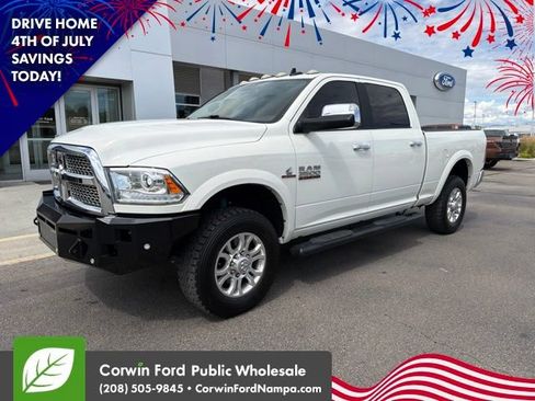 Used 2017 RAM 3500 Laramie w/ Snow Chief Group AWD/4WD image 2