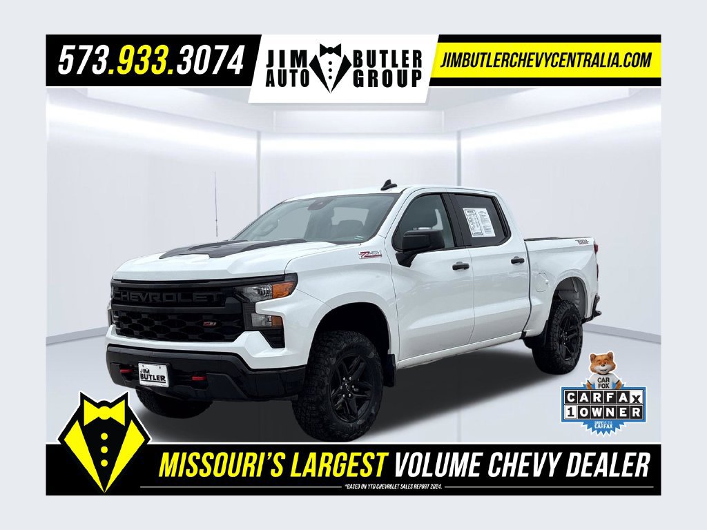 Used 2024 Chevrolet Silverado 1500 Custom Trail Boss AWD/4WD 360° Tour