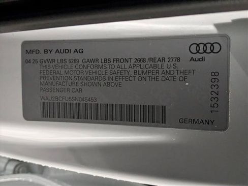 Used 2025 Audi A5 2.0T Premium Plus w/ Premium Plus AWD/4WD image 19