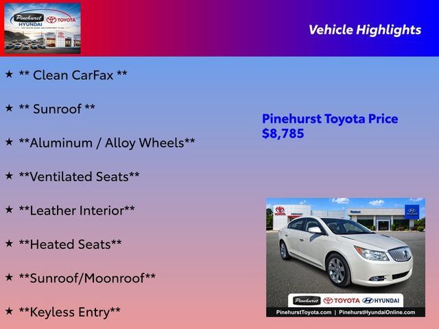 Used 2010 Buick LaCrosse CXS FWD image 16