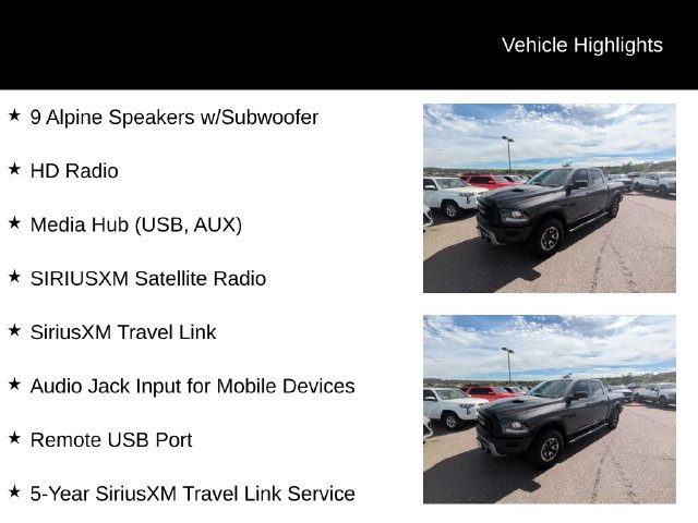 Used 2017 RAM 1500 Rebel w/ Luxury Group AWD/4WD image 15