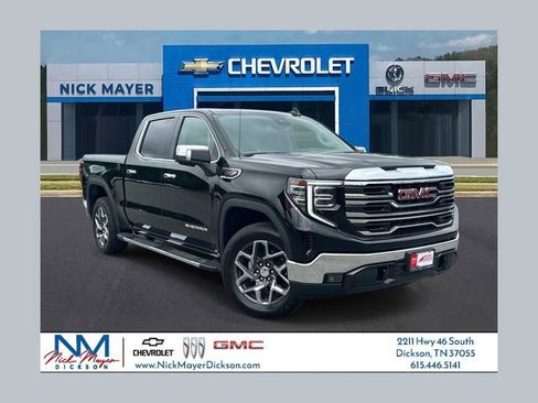 Used 2025 GMC Sierra 1500 SLT w/ SLT Premium Package AWD/4WD image 1