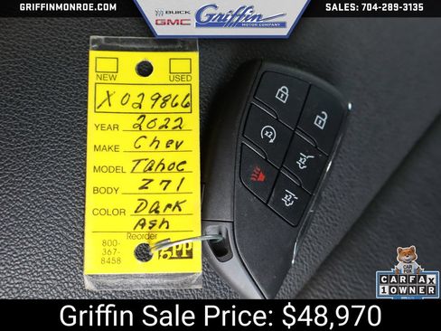 Certified 2022 Chevrolet Tahoe Z71 w/ Luxury Package AWD/4WD image 54