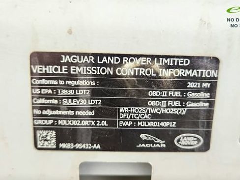 Used 2021 Land Rover Range Rover Velar R-Dynamic S AWD/4WD image 72