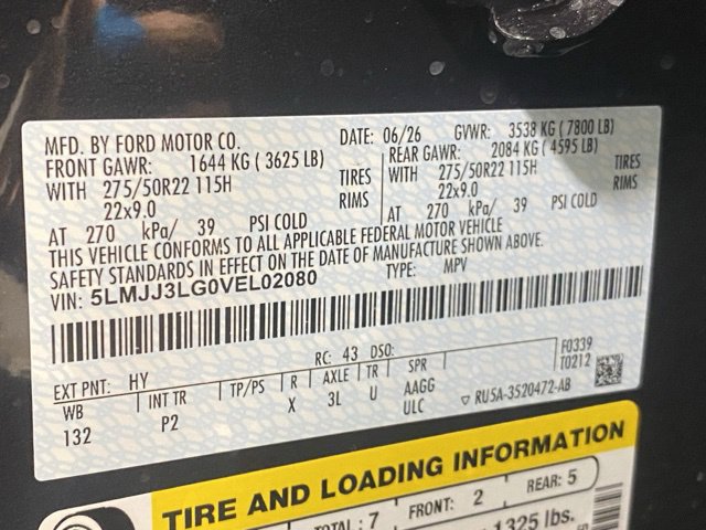 New 2027 Lincoln Navigator L Reserve w/ Jet Appearance Package AWD/4WD image 32