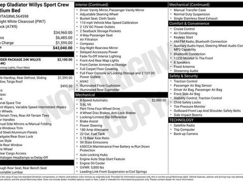 Used 2021 Jeep Gladiator Sport image 7