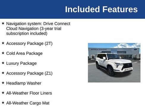 Used 2024 Lexus GX 550 w/ Accessory Package (Z1) AWD/4WD image 5
