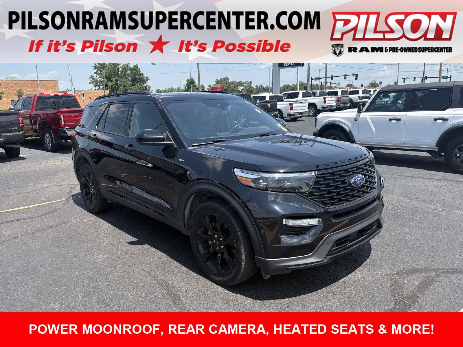 Used 2023 Ford Explorer ST-Line w/ Class IV Trailer Tow Package AWD/4WD image 1
