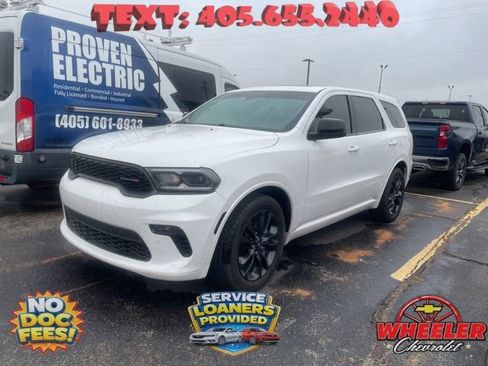 Used 2021 Dodge Durango GT w/ Blacktop Package RWD image 3