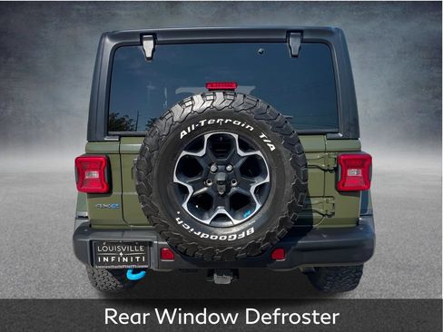 Used 2023 Jeep Wrangler Unlimited Rubicon 4xe w/ Steel Bumper Group AWD/4WD image 7