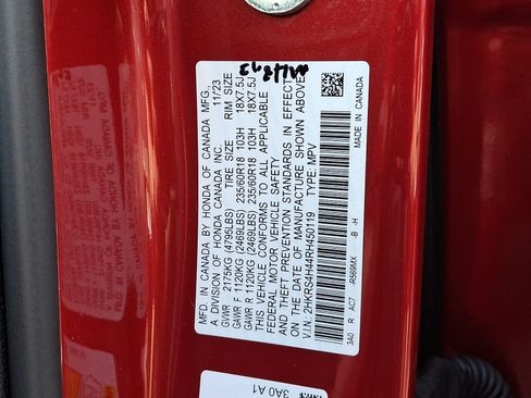 Certified 2024 Honda CR-V EX image 20