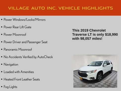 Used 2019 Chevrolet Traverse LT w/ LT Premium Package image 14
