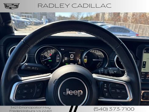 Used 2021 Jeep Wrangler Unlimited Rubicon 4xe w/ Steel Bumper Group image 8