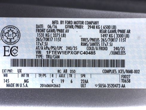 Used 2016 Ford F150 XLT image 45