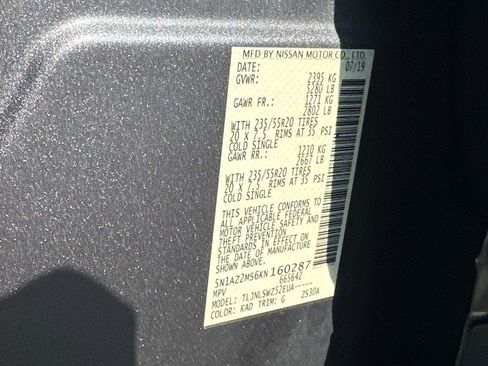 Used 2019 Nissan Murano Platinum w/ Cargo Package image 24