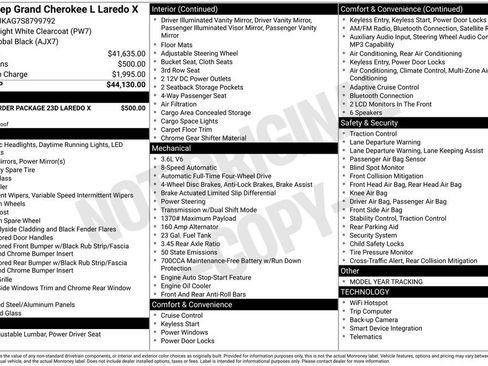 New 2025 Jeep Grand Cherokee L Laredo image 5