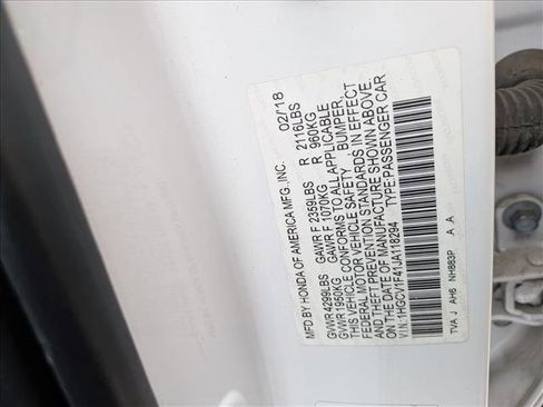 Used 2018 Honda Accord EX image 24