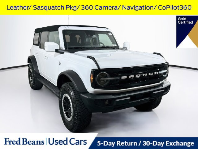 Certified 2023 Ford Bronco Outer Banks w/ Sasquatch Package AWD/4WD image 1