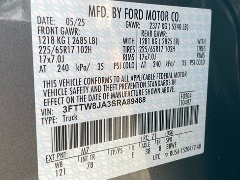 Used 2025 Ford Maverick XLT w/ XLT Luxury Package image 51