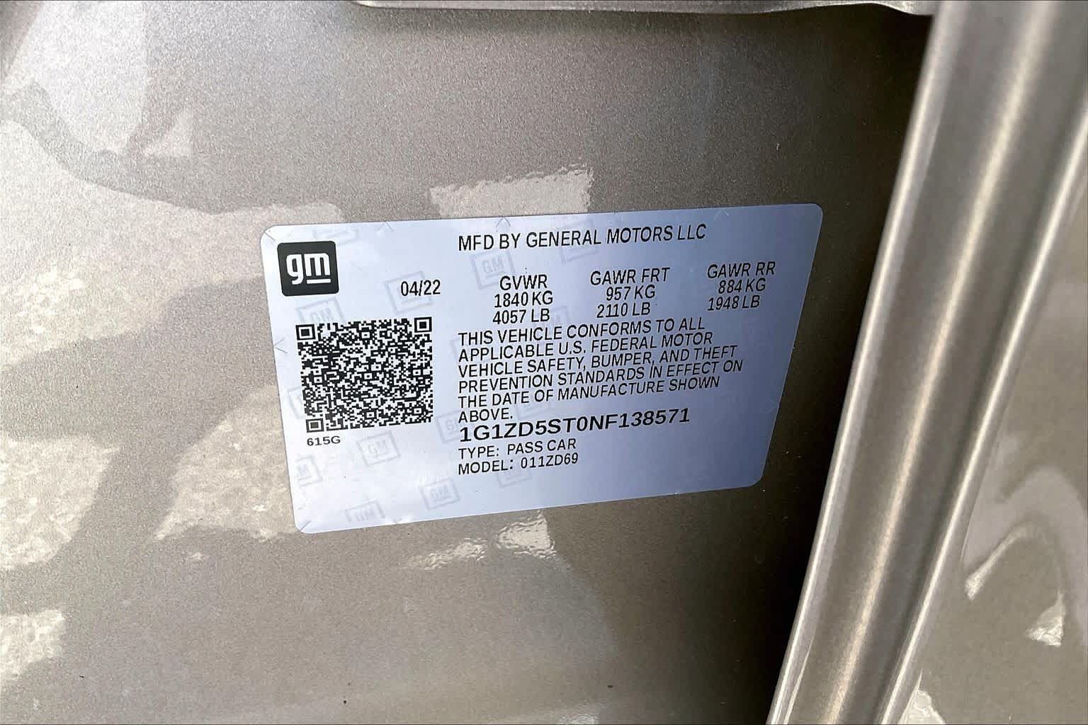 Used 2022 Chevrolet Malibu LT FWD image 30