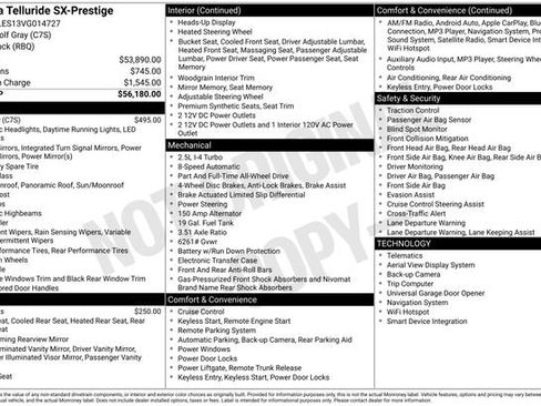 New 2027 Kia Telluride SX Prestige image 29