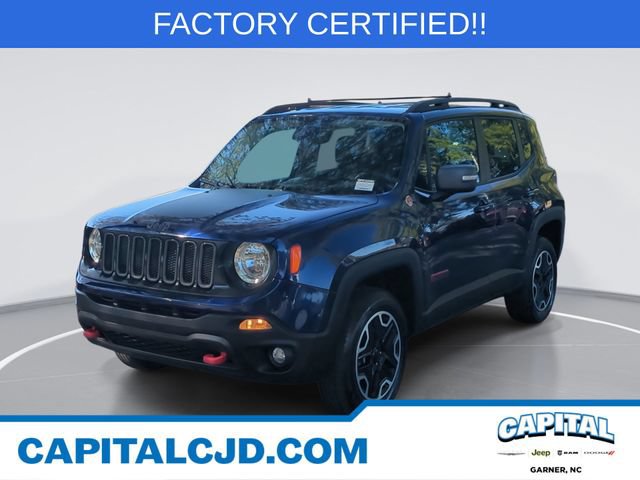 Certified 2017 Jeep Renegade Trailhawk w/ Popular Equipment Group AWD/4WD image 1