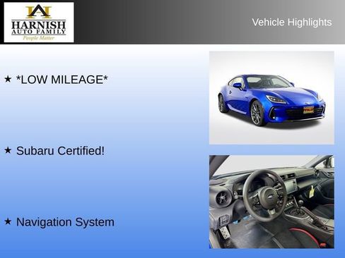 Certified 2025 Subaru BRZ Limited RWD image 8