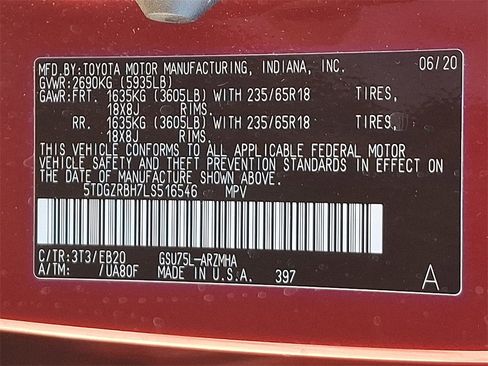 Used 2020 Toyota Highlander XLE image 27