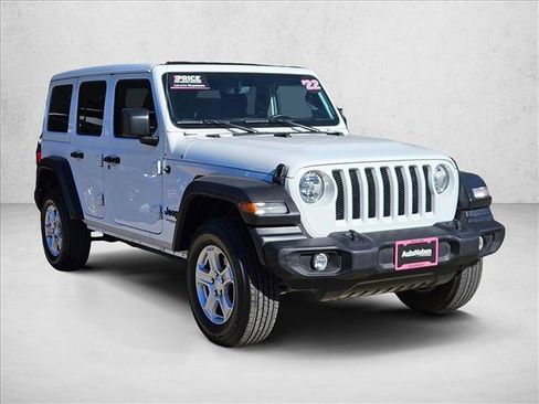 Used 2022 Jeep Wrangler Unlimited Sport w/ Sun And Sound Package image 3