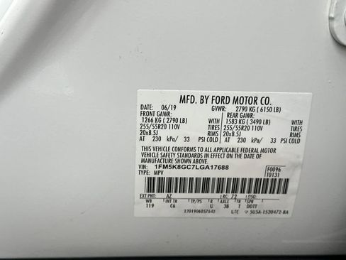 Used 2020 Ford Explorer ST w/ Premium Technology Package image 29