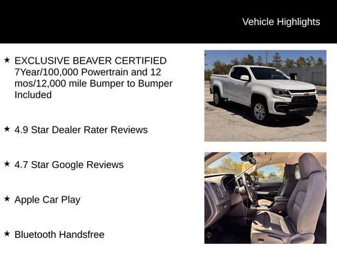 Used 2022 Chevrolet Colorado LT w/ Fleet Safety Package image 6
