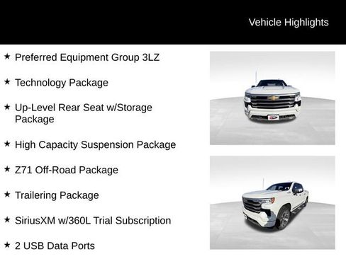 Used 2025 Chevrolet Silverado 1500 High Country w/ Technology Package image 13