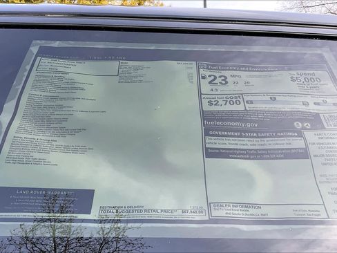 New 2026 Land Rover Range Rover Velar S image 37