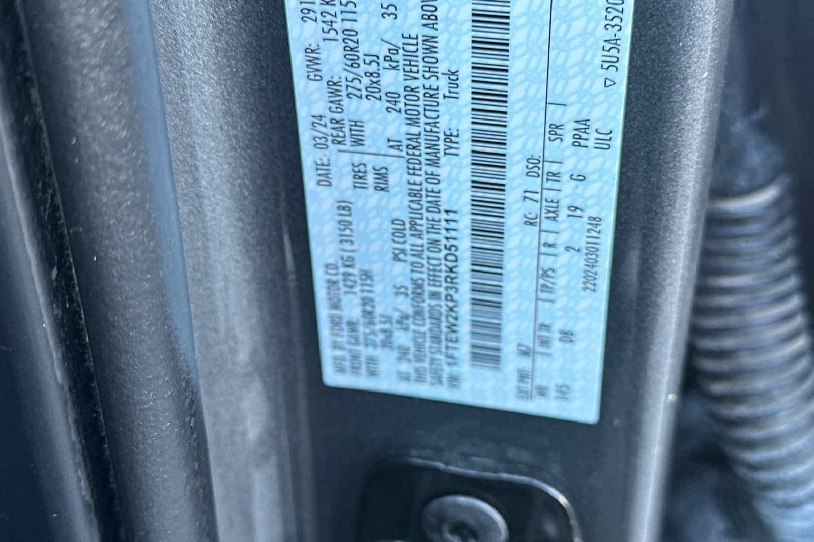 Certified 2024 Ford F150 STX RWD image 29