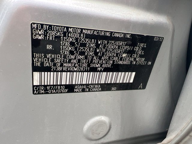 Used 2013 Toyota RAV4 LE AWD/4WD image 13