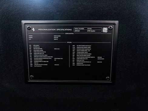 Certified 2024 Ferrari SF90 Spider image 20