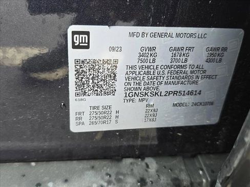 Used 2023 Chevrolet Tahoe Premier w/ Advanced Technology Package image 26