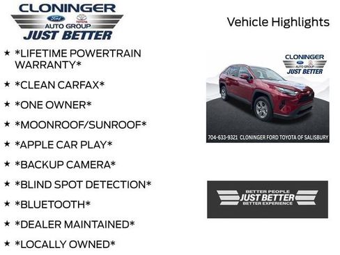 Used 2025 Toyota RAV4 XLE w/ Convenience Package FWD image 3
