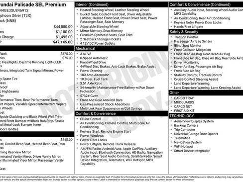 Used 2025 Hyundai Palisade SEL image 3
