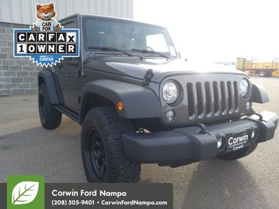Used 2017 Jeep Wrangler Sport w/ Quick Order Package 23S