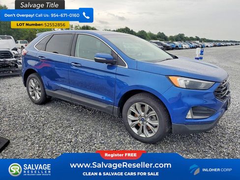 Used 2022 Ford Edge Titanium AWD/4WD image 5