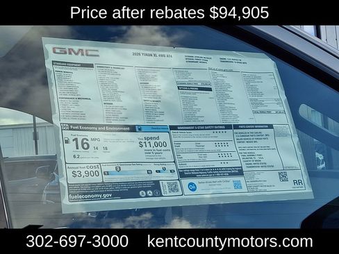 New 2026 GMC Yukon XL AT4 w/ AT4 Premium Plus Package image 25