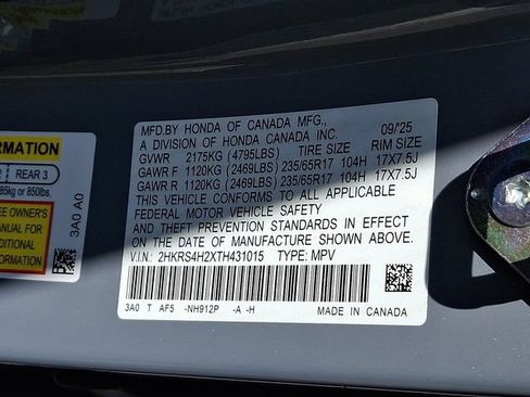 Certified 2026 Honda CR-V LX image 28