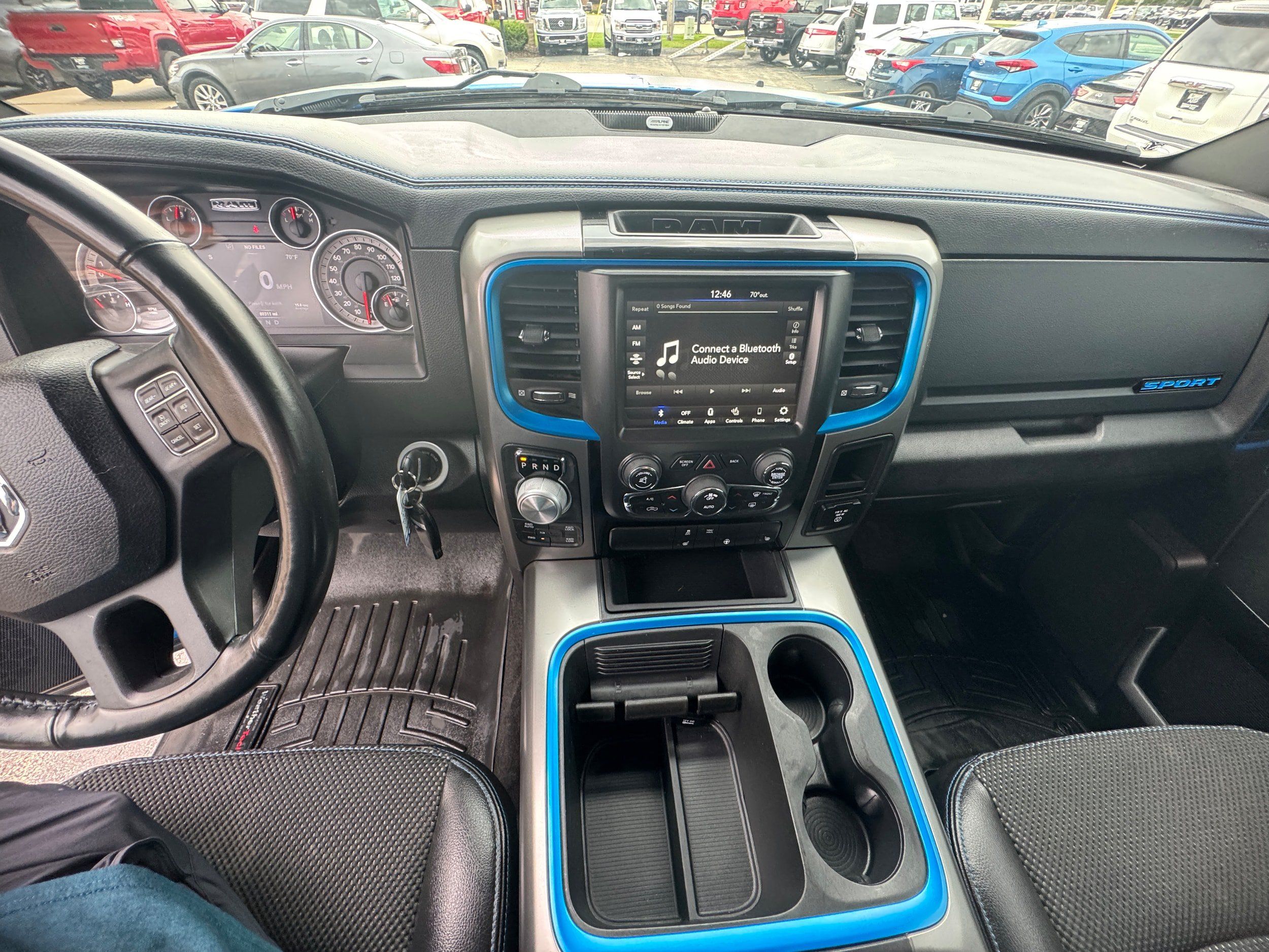 Used 2018 RAM 1500 Sport w/ Hydro Blue Sport Package AWD/4WD image 9