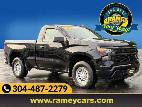 Used 2024 Chevrolet Silverado 1500 W/T w/ WT Value Package AWD/4WD image 1