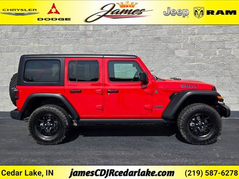 Used 2025 Jeep Wrangler Unlimited Sport S 4xe AWD/4WD image 6