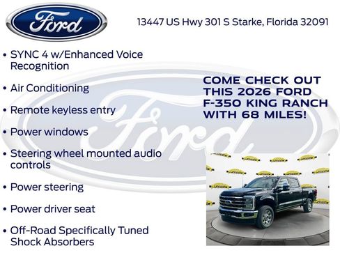 New 2026 Ford F350 King Ranch w/ Chrome Package image 25