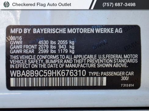 Used 2017 BMW 330i Sedan RWD image 23