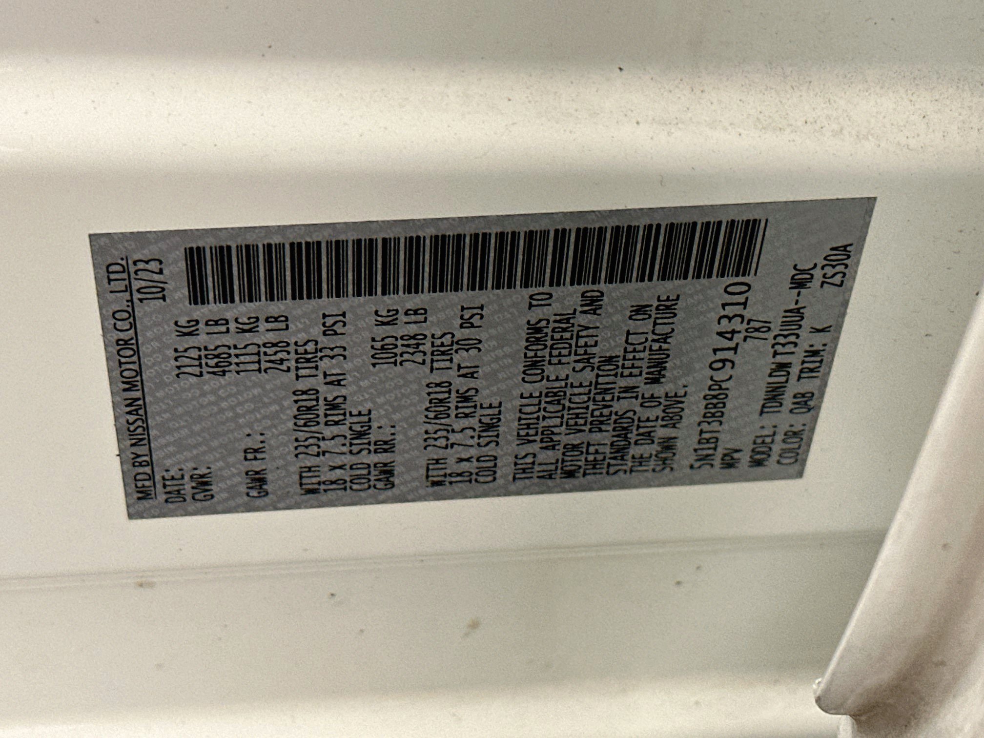 Used 2023 Nissan Rogue SV AWD/4WD image 12