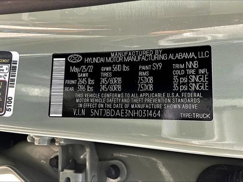 Used 2022 Hyundai Santa Cruz SEL AWD/4WD image 21